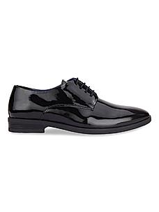 IMPERIO BY REGAL BLACK MEN PATENT LEATHER FORMAL LACE UPS