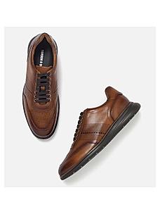 GORDON & BROS TAN MEN LEATHER CASUAL LACE UP