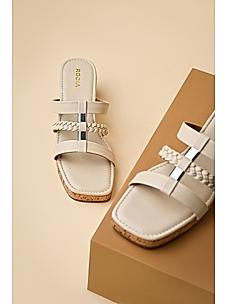 ROCIA Beige Women Casual Wedges