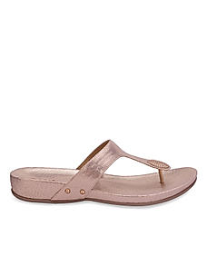 Rocia Rose Gold Women Embellished Flats