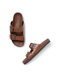 GORDON & BROS TAN MEN SANDALS