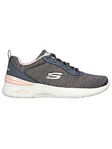 Skechers Charcoal Womens Skech Air Dynamight Pure Sere Sneakers