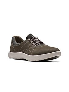 CLARKS OLIVE WOMENS SNEAKERS ADELLA STROLL TEXTILE