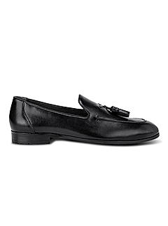 Black Loafers with Tassels