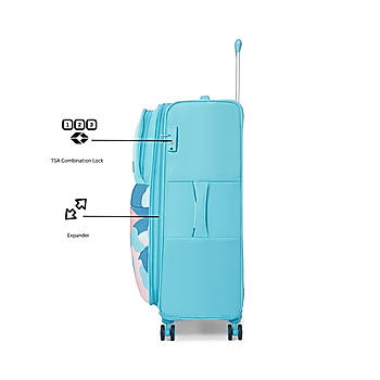 American tourister deals luggage sizes