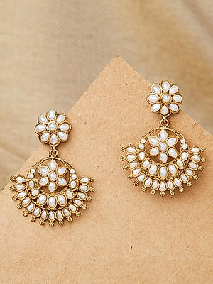 Shop Traditional Ethinic Jhumkas Chandbali Studs Earrings Online