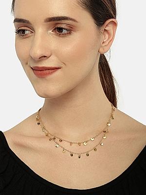 Circular Rings Chain Pearl Charm Choker Necklace at Rs 311.00 | चार्म  नेकलेस - Ayesha Fashion Private Limited | ID: 26221660955