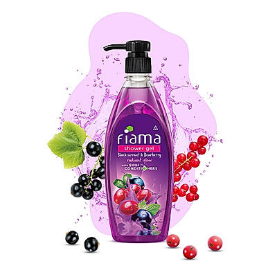 Blackcurrant & Bearberry Shower Gel, 500 ml