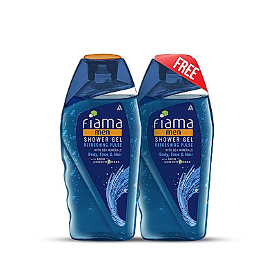 Refreshing Pulse Men Shower Gel, 250 ml (Pack of 2)