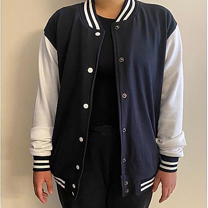 Buy Boys Green & Blue Varsity Jacket Online from MARC JACOBS - Little Tags  Luxury