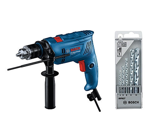 GSB 600 with Masonary drill bit set