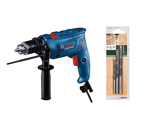 GSB 600 with wood drill bits