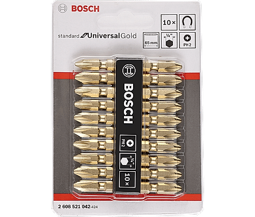 Extra Hard Double-Ended Screwdriver Bit Packs, Phillips Sets