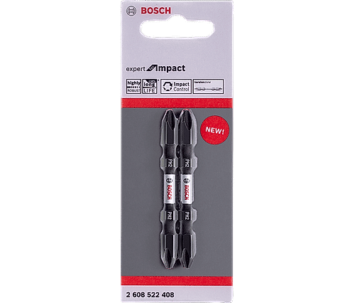 Expert for Impact Control Double-Ended Screwdriver Bits, PH-PH Single Products / Multipacks