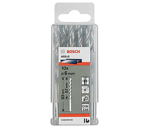 HSS-G DIN 338 Metal Drill Bits Single Products / Multipacks