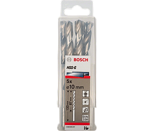 HSS-G DIN 338 Metal Drill Bits Single Products / Multipacks