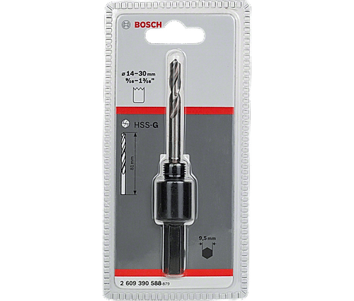 Hexagon Socket Adapters for Small Diameter Threaded Hole Saws Single Products / Multipacks