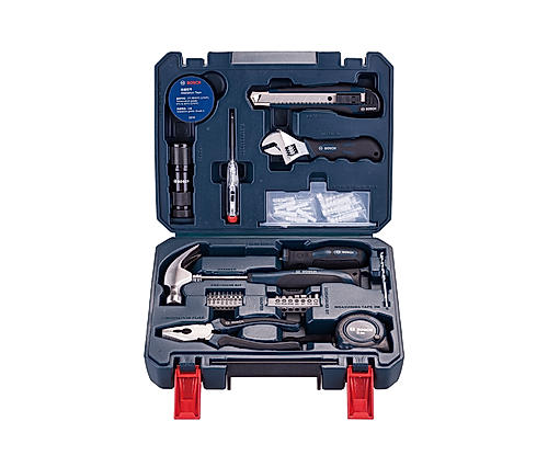 Bosch Hand Tool Kit (Blue, 66 Pieces)