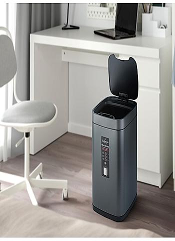 Bellagio 410High-Quality Stainless Steel Intelligent Trash Can/DustBin 