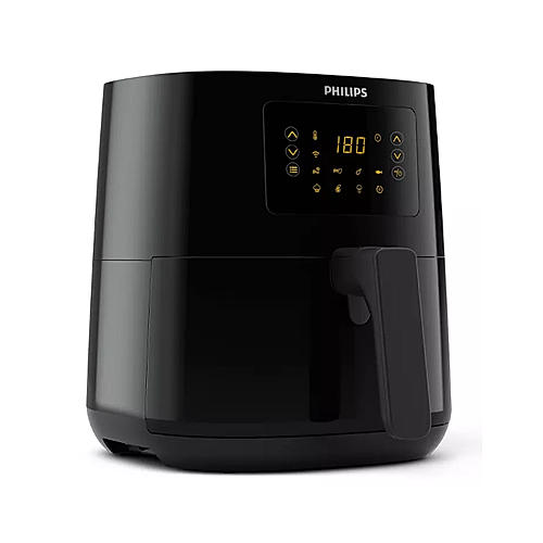 

Philips Digital Connected Smart Air Fryer, 4.1 Liter, Black - HD9255/90 with Free Movie Vouchers