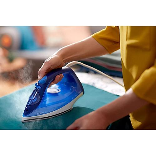 

Philips EasySpeed Steam iron Ceramic soleplate 2200W Blue - GC2145/20