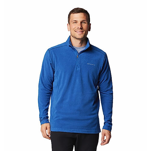 Columbia Mens Blue Klamath Range II Half Zip Pullover