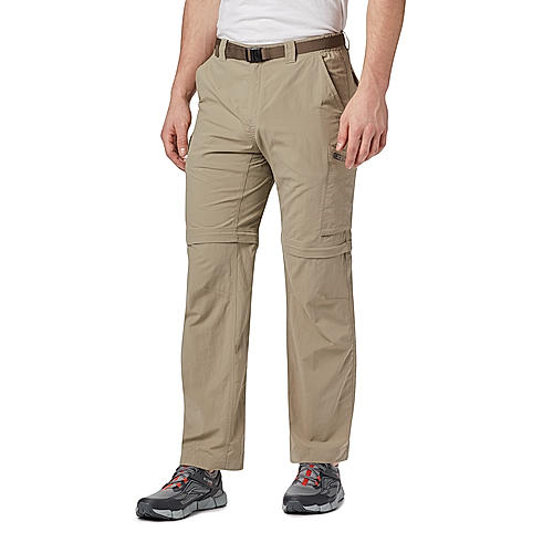Columbia Mens Beige Omni-Wick Silver Ridge Convertible Pant