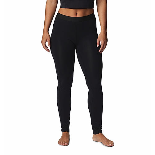 Columbia Womens Black Omni-Heat Reflective Midweight Stretch Thermal Bottom