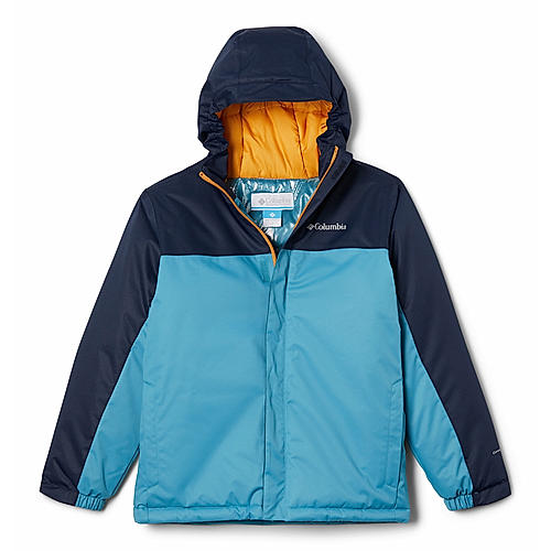 Columbia Kids Boys Blue Omni-Heat Reflective Hikebound Insulated Jacket