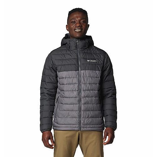 Columbia Mens Grey Omni-Heat Reflective Powder Lite II Jacket