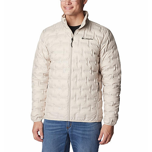 Columbia Mens Beige Omni-Heat Reflective Delta Ridge II Down Jacket