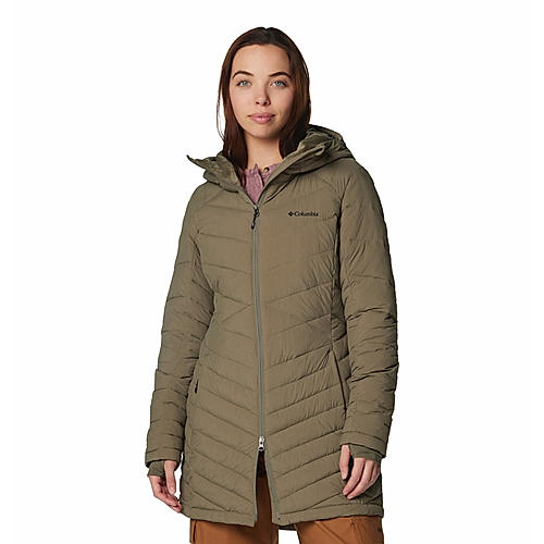 Columbia Womens Olive Omni-Heat Infinity Joy Peak II Mid Jacket