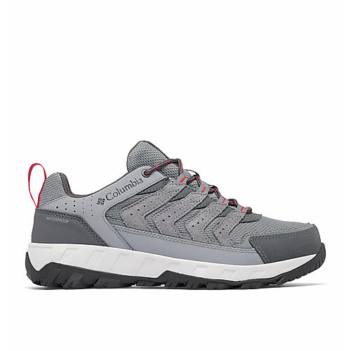 Columbia Mens Grey Strata Trail Low Waterproof Shoes