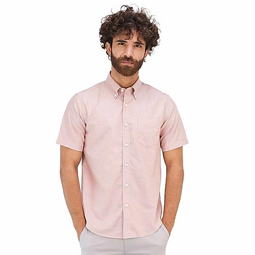 Men Wrinkle Free Short Sleeve Shirt