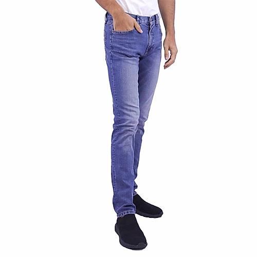 Men's Denim Low Rise Skinny Tapered Fit Jeans