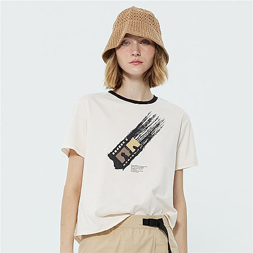 Women's Sorona® Cool Touch Boyfriend Print Tee