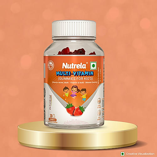 Patanjali Nutrela Multivitamin & Multimineral Kids Gummies - 30 Gummies