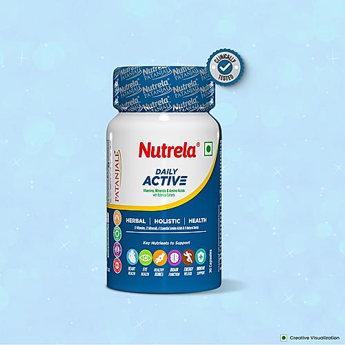 Patanjali Nutrela Daily Active Multivitamin 30 Capsules (Pack of 1)