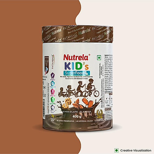 Patanjali Nutrela Kids Superfood - 400g (Pack of 1) 