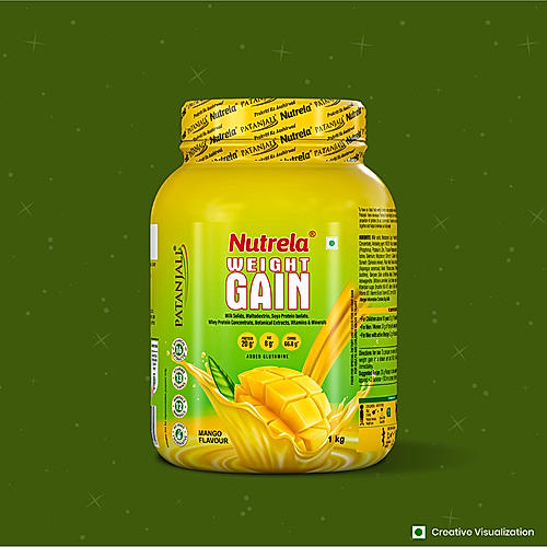 Patanjali Nutrela Weight Gain - Mango Flavour - 1Kg