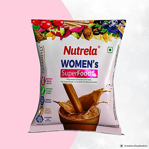 Patanjali Nutrela Women's SuperFood - Chocolate Flavour (150g)