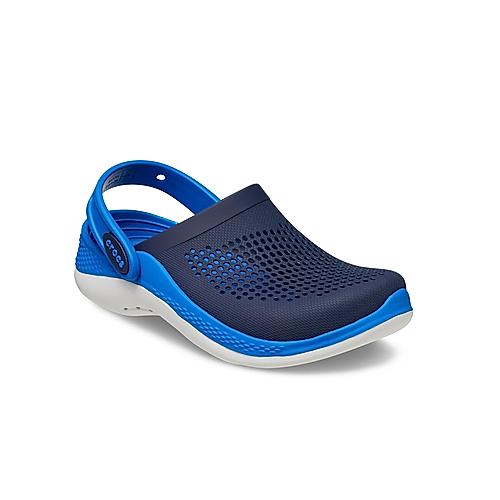 CROCS NAVY KIDS LITERIDE 360 CLOGS