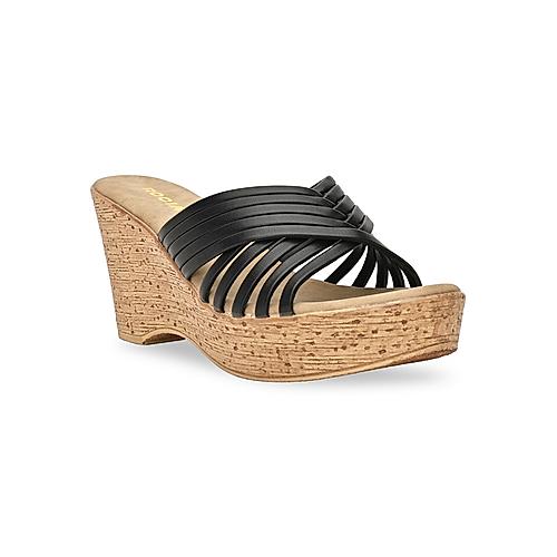 Rocia Black Women Casual High Platforms