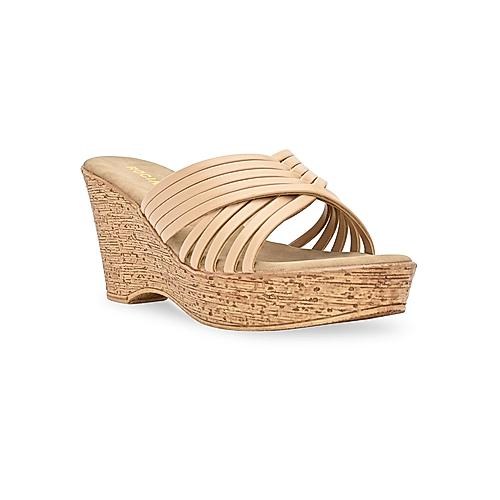 Rocia Beige Women Casual High Platforms