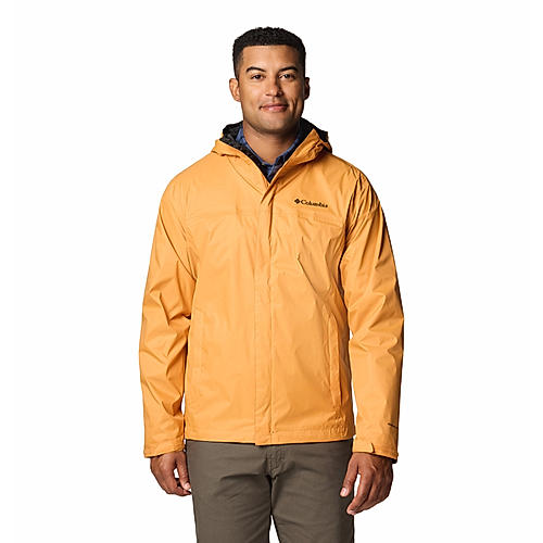 Columbia Mens Yellow Omni-Tech Watertight II Rain Jacket