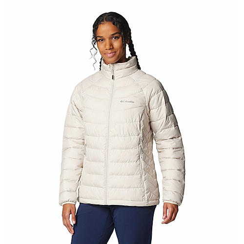 Columbia Womens Beige Powder Lite II Full Zip Jacket