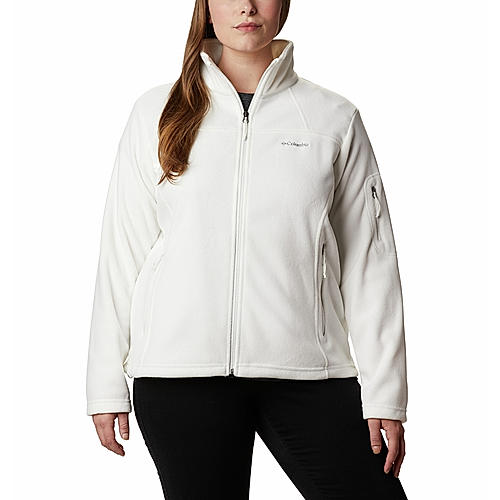 Columbia Women White Fast Trek II Jacket