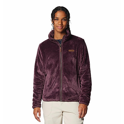 Columbia Womens Red Fire Side II Sherpa Full Zip Jacket