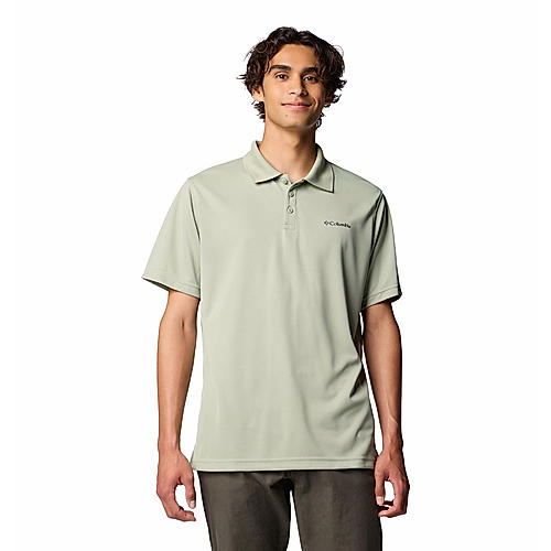 Columbia Mens Green Omni-Wick Utilizer Polo Tshirt