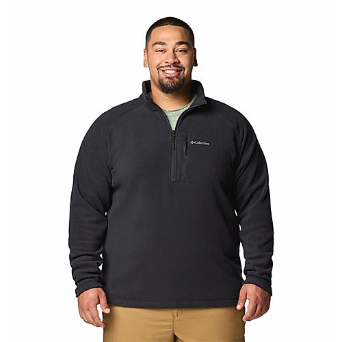 Columbia Mens Black Fast Trek III Half Zip Fleece Pullover